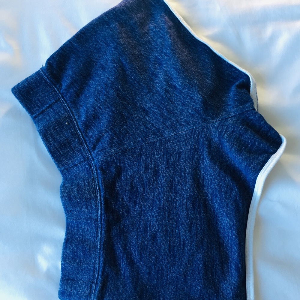 Dark blue justice shorts